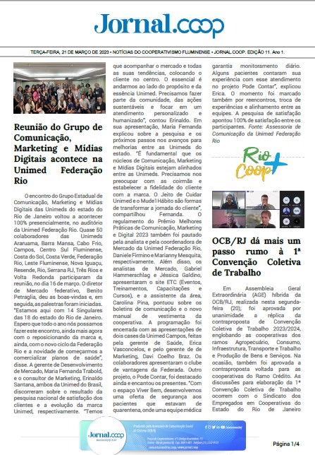 Jornal.Coop – Edição 11 – Ano 1 – 21 de março de 2023