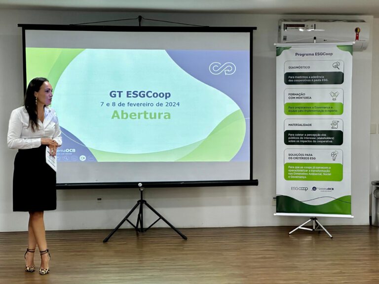 GT ESGCoop busca congregar as boas práticas do cooperativismo