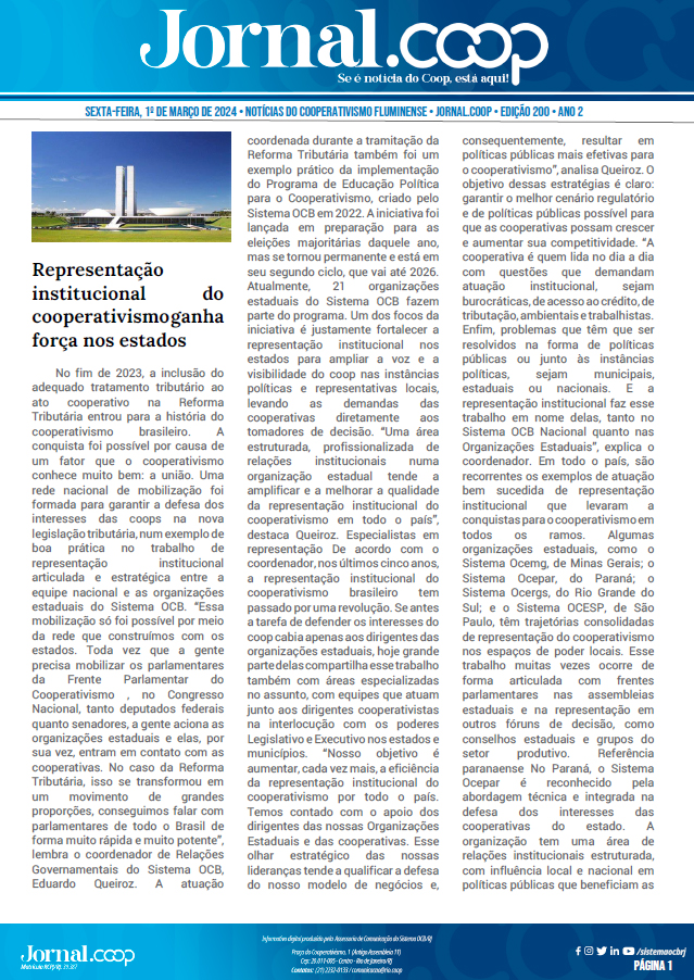 Jornal.Coop – Edição 200 – Ano 2 – 1 de Março de 2024