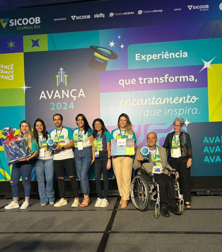 Sicoob Fluminense é cinco vezes premiado no “Avança 2024”