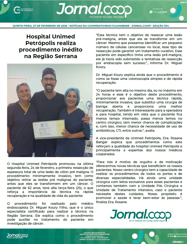 Jornal.Coop – Edição 304 – Ano 3 – 27 de Fevereiro de 2025