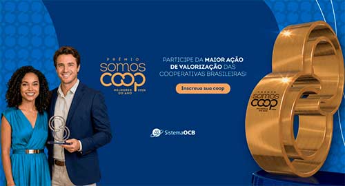Prêmio SomosCoop Melhores do Ano 2026 abre inscrições