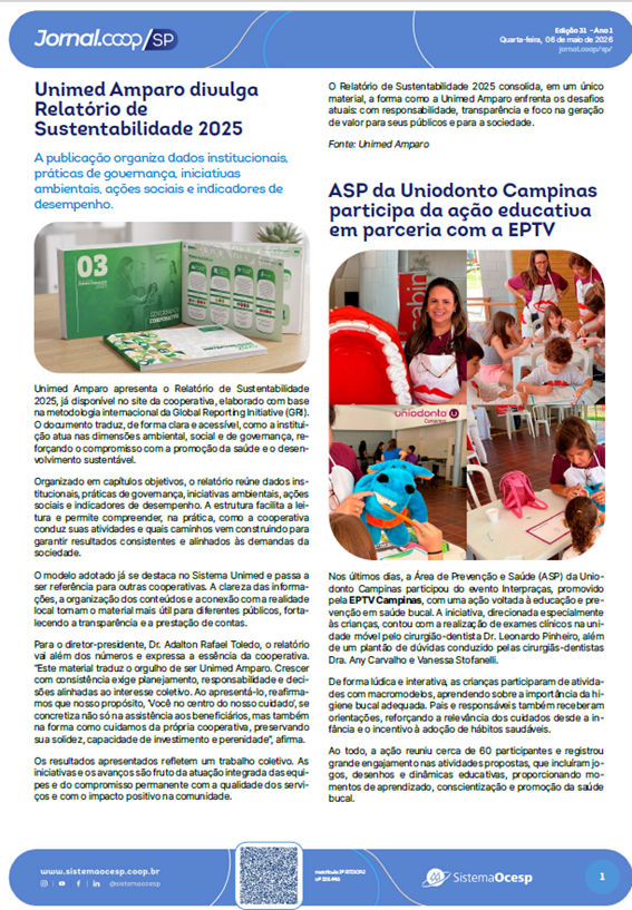 Edição 031 – Ano 1 – SP – 06 de maio de 2026