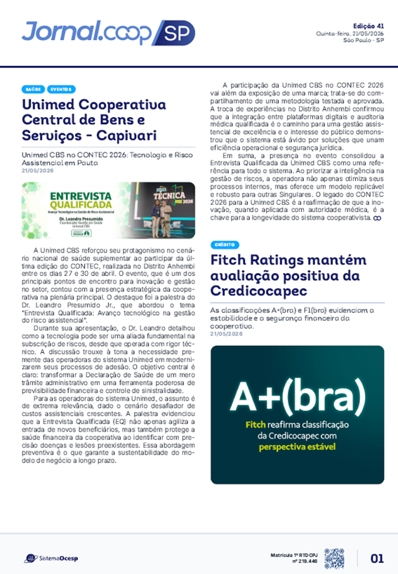 Edição 042 – Ano 1 – SP – 21 de maio de 2026