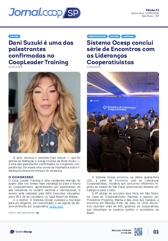 Edição 043 – Ano 1 – SP – 22 de maio de 2026