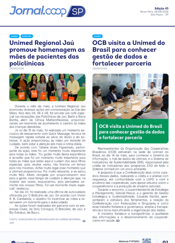 Edição 045 – Ano 1 – SP – 26 de maio de 2026