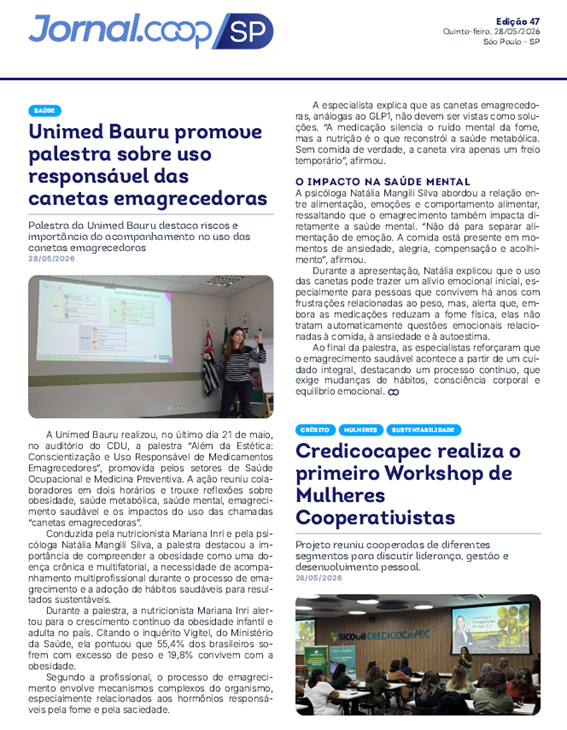 Edição 047 – Ano 1 – SP – 28 de maio de 2026
