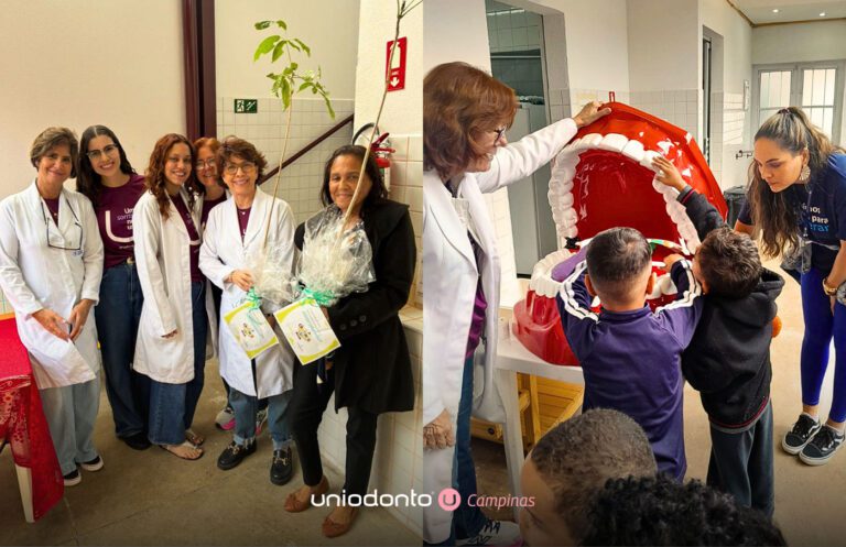 ASP da Uniodonto Campinas realiza ação educativa voltada à saúde bucal infantil