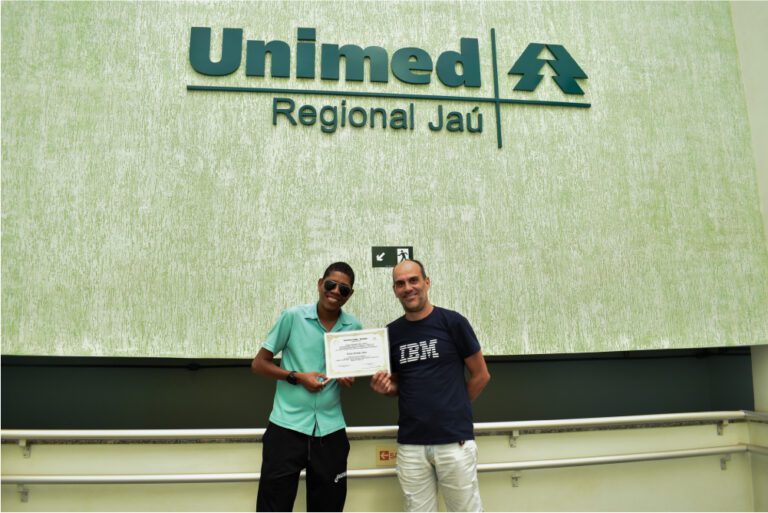 Unimed Regional Jaú – Assistido da AMU Jaú conquista formação em curso superior