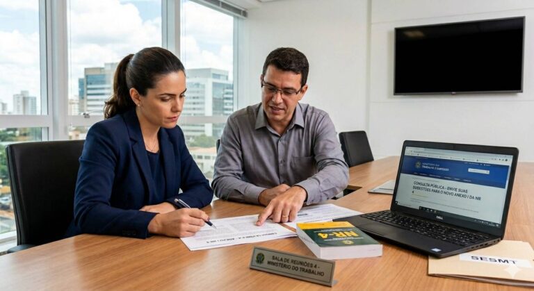 Ministério do Trabalho e Emprego promove Consulta Pública para novo texto para 0 Anexo I da NR nº 4  Serviços Especializados em Segurança e em Medicina do Trabalho