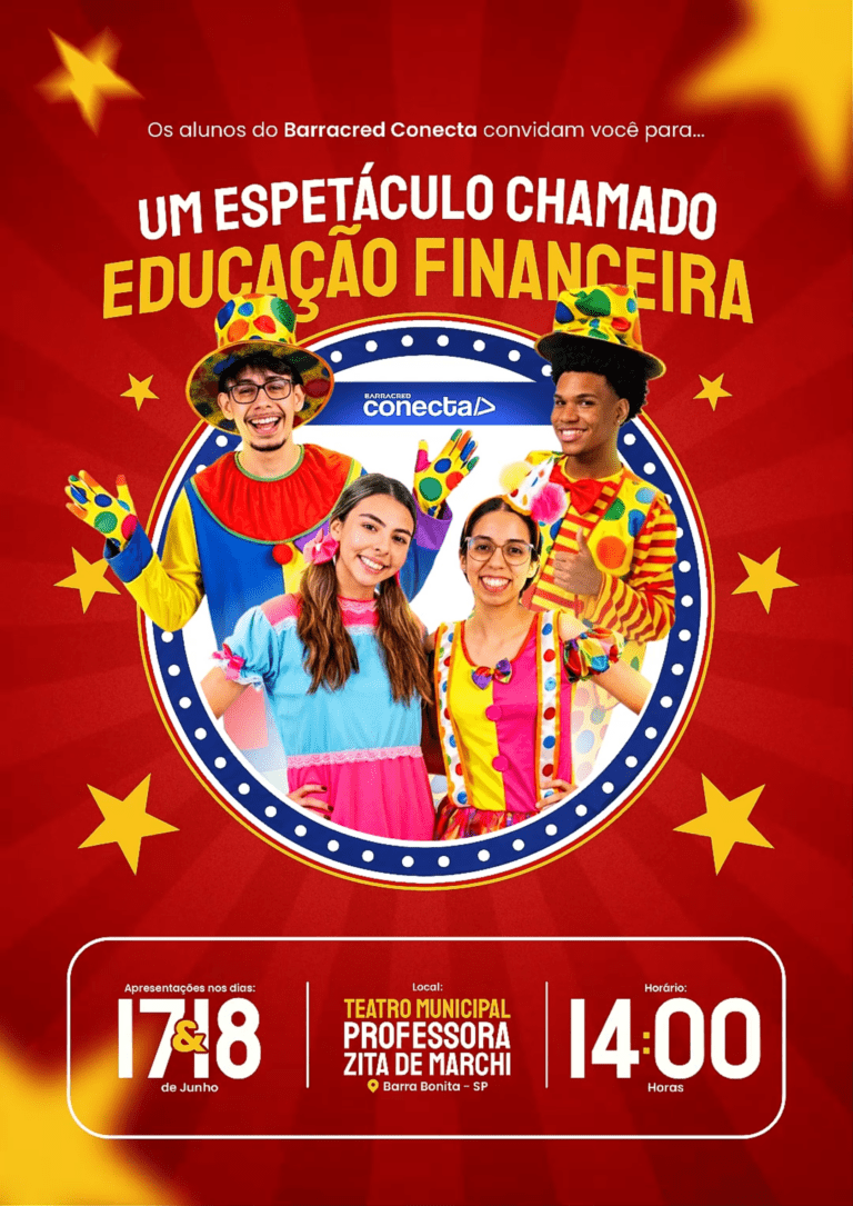 Teatro de Educação Financeira do Barracred Conecta une aprendizado, arte e transformação social