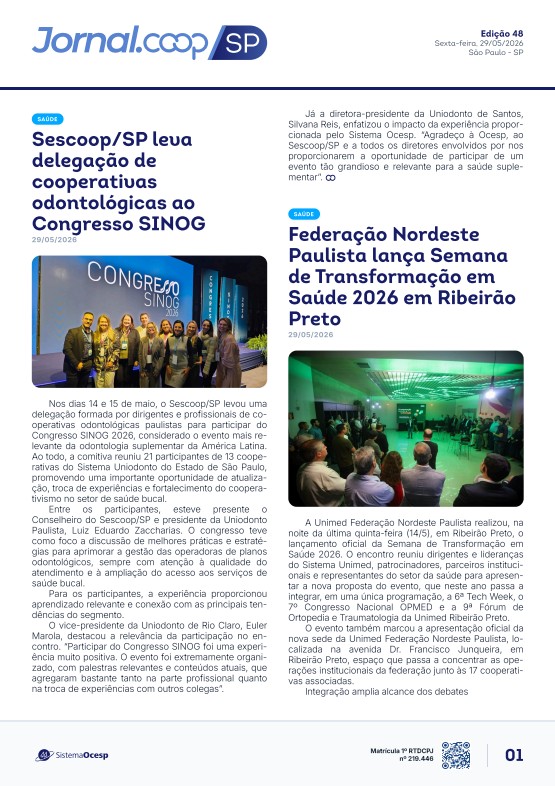 Edição 048 – Ano 1 – SP – 31 de maio de 2026