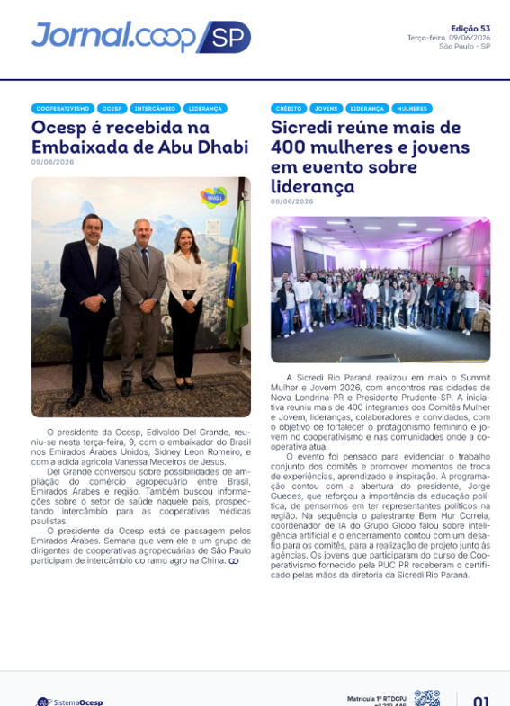 Edição 053 – Ano 1 – SP – 09 de Junho de 2026