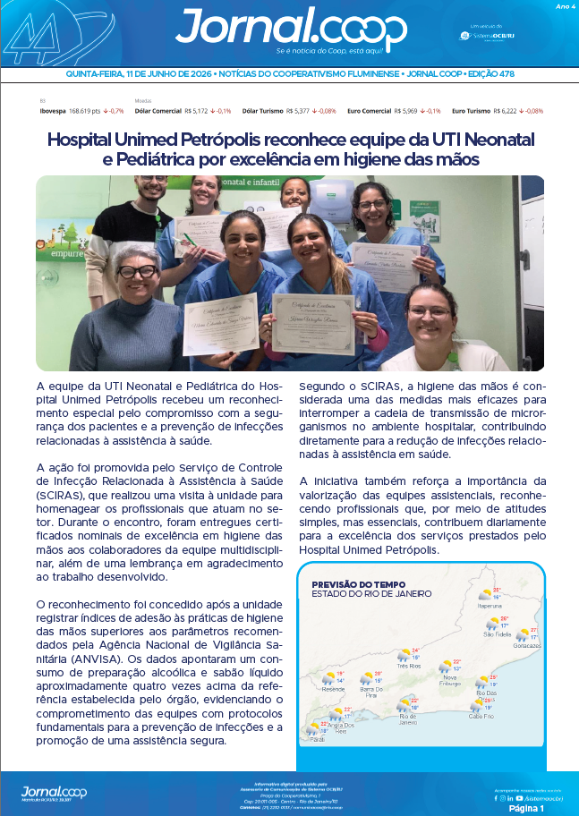 Jornal.Coop RJ – Edição 478 – Ano 4 – 11 de junho de 2026