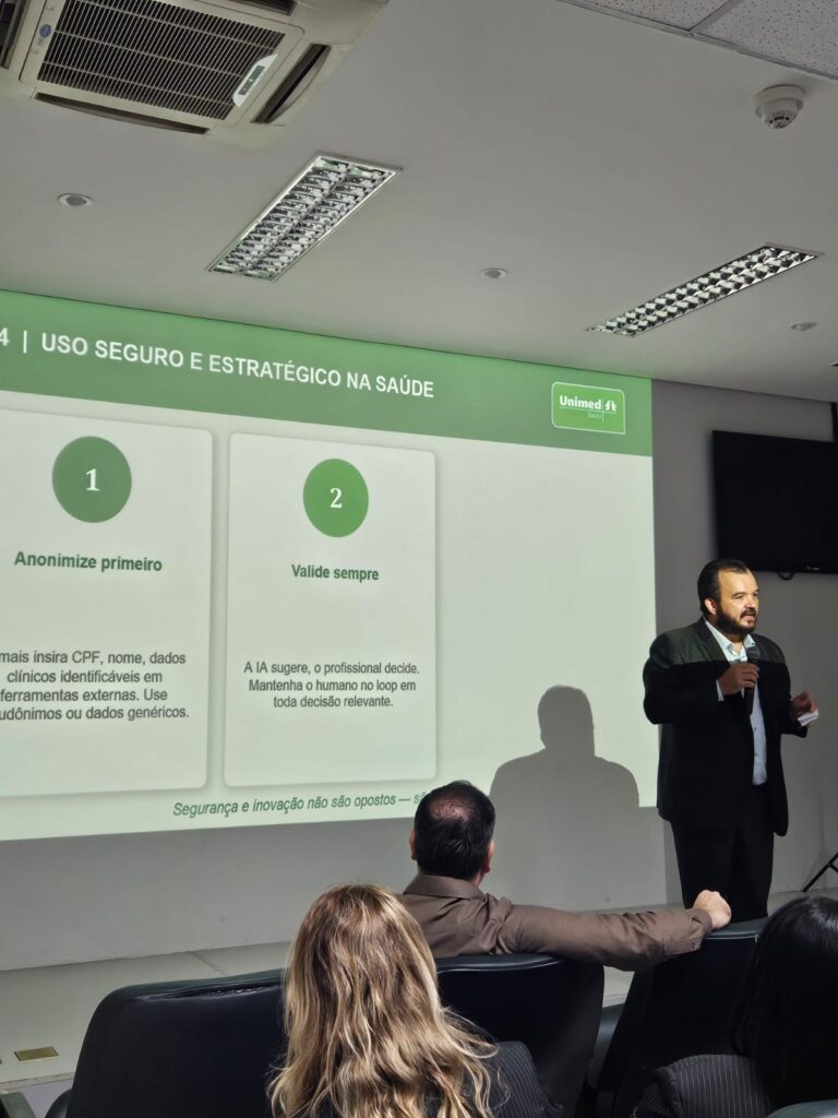 Unimed Bauru capacita lideranças da cooperativa sobre uso ético da Inteligência Artificial no setor de saúde