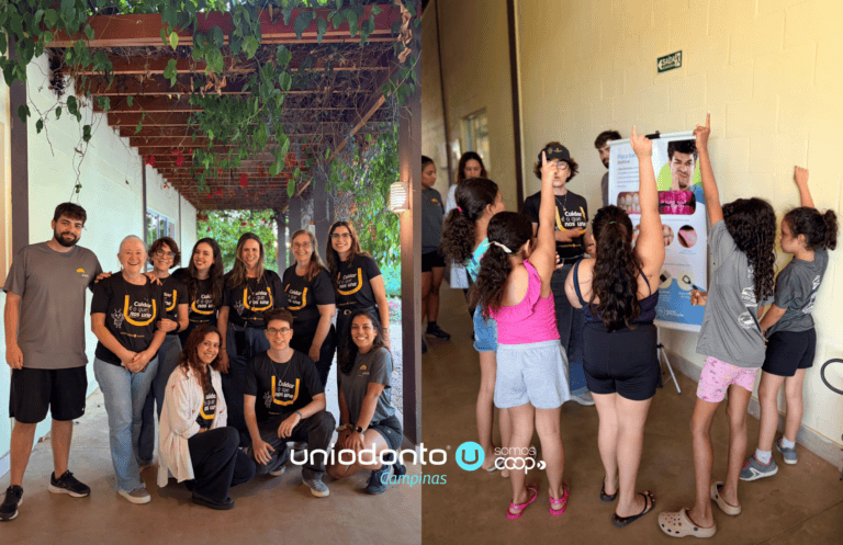ASP da Uniodonto Campinas promove educação em saúde bucal para crianças e adolescentes