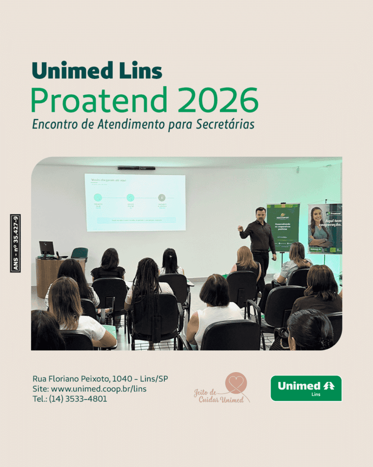 Proatend 2026 promove capacitação e integração de secretárias da Unimed Lins