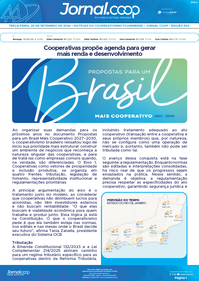 Jornal.Coop RJ – Edição 553 – Ano 4 – 29 de setembro de 2026