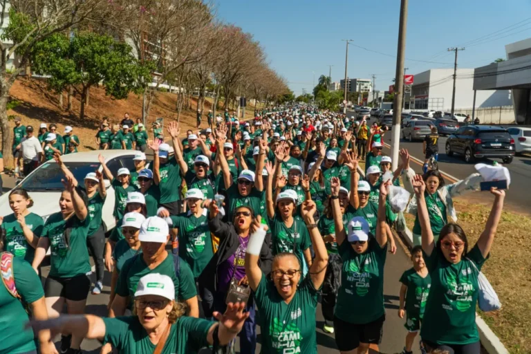 Caminhada Unimed Marilia reúne cerca de 1.500 participantes em uma manhã de saúde, solidariedade e bem-estar