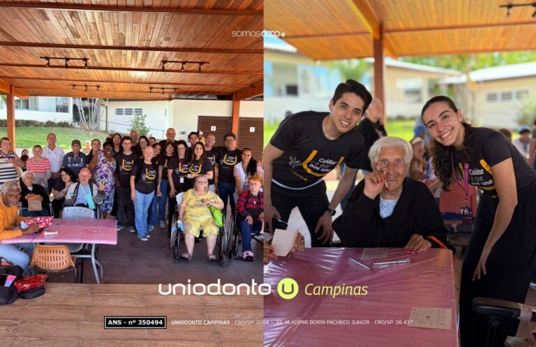 Uniodonto Campinas promove ação social no Lar dos Velhinhos