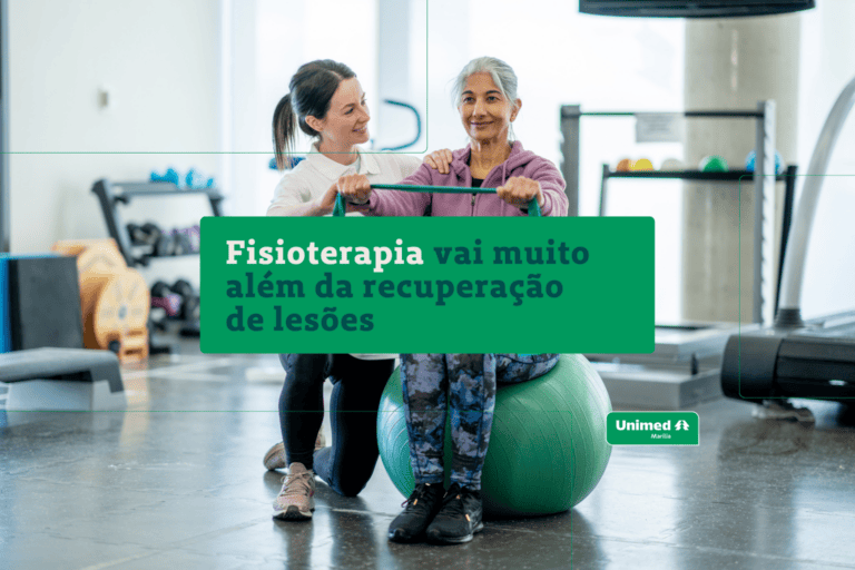 Fisioterapia vai muito além da recuperação de lesões: conheça o Centro de Reabilitação da Unimed Marília
