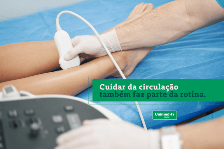 Unimed Marilia – Cuidar da circulação também faz parte da rotina