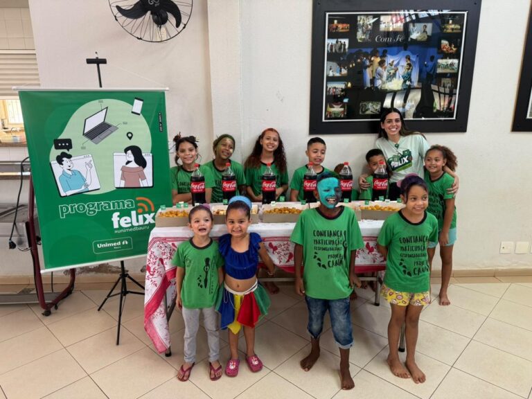 Programa Félix da Unimed Bauru realiza celebração para mais de 700 crianças e adolescentes
