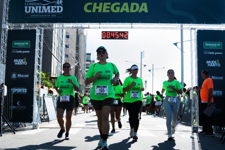 1ª Corrida Unimed Costa do Sol incentiva hábitos saudáveis e promove qualidade de vida