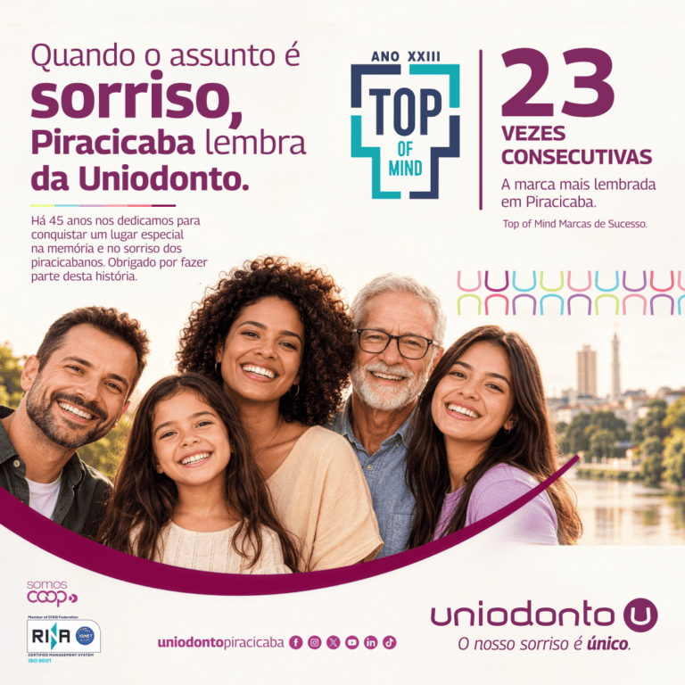 Uniodonto Piracicaba é a mais lembrada pelo consumidor