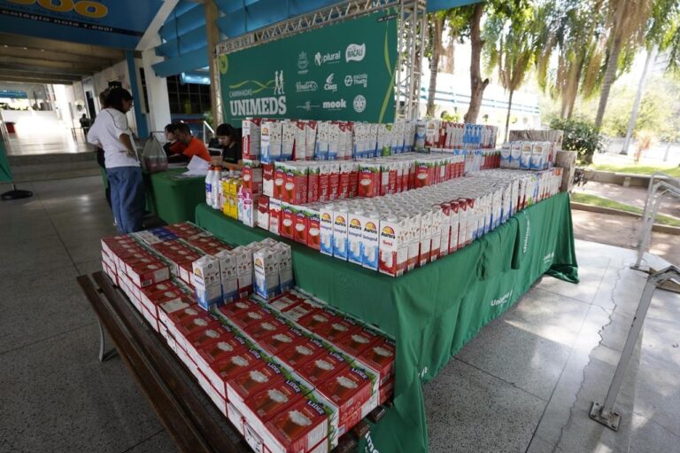Unimed Araçatuba doa 1.444 litros de leite arrecadados nas Caminhadas Unimeds Paulistas