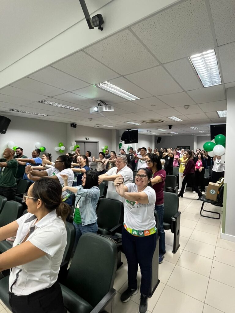 Semana interna de prevenção de acidentes de trabalho do Hospital Unimed Bauru reúne 413 colaboradores