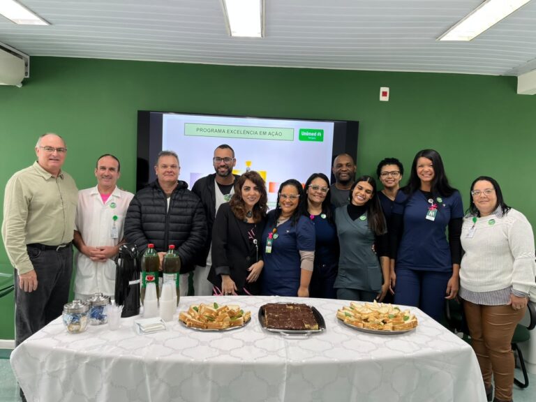 Equipe do Pronto Atendimento do Hospital Unimed Petrópolis conquista prêmio Excelência em Ação