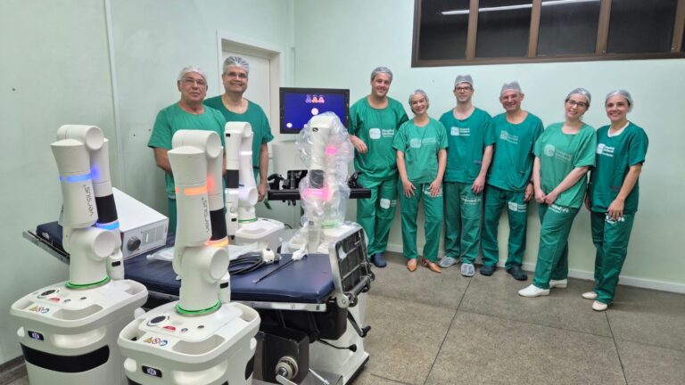Hospital Unimed Nova Friburgo recebe plataforma de cirurgia robótica Versius