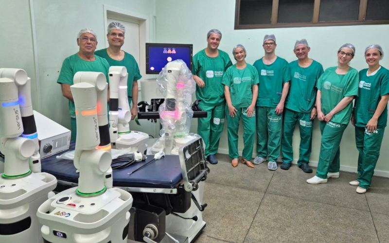 Hospital Unimed Nova Friburgo recebe robô e passa a integrar grupo de unidades com cirurgia robótica no estado